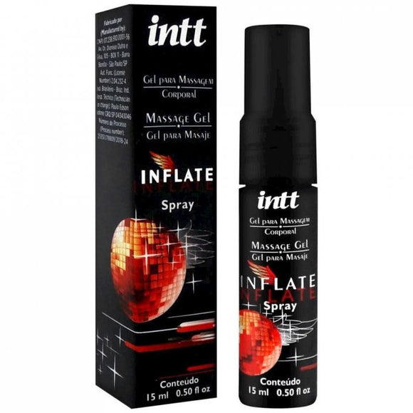 Inflate - Óleo Corporal Para Massagem Em Spray 15ml