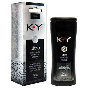 K-Y Ultra Lubrificante Íntimo Silicone 50G